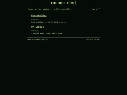 articles screenshot