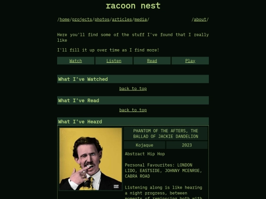 media screenshot
