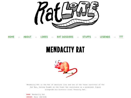 mendacity screenshot