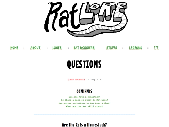 questions screenshot