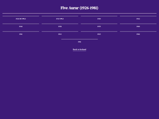 collections/Iceland/five-aurar screenshot