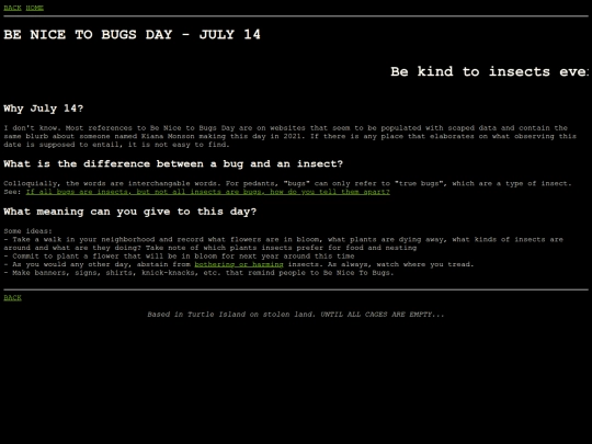 bugs/benicetobugsday screenshot