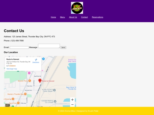 contact screenshot