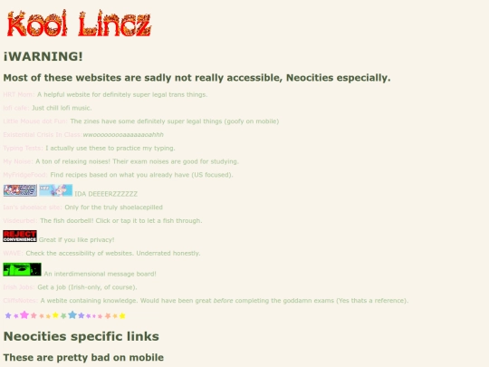 linkz screenshot