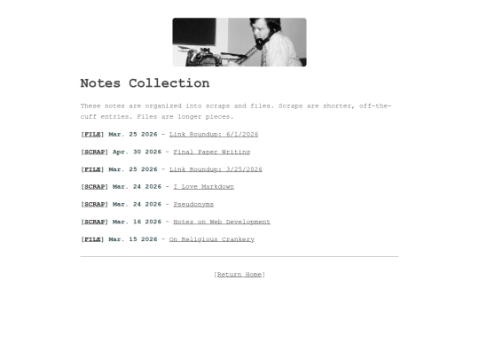 public/notes screenshot