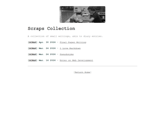 public/scraps screenshot