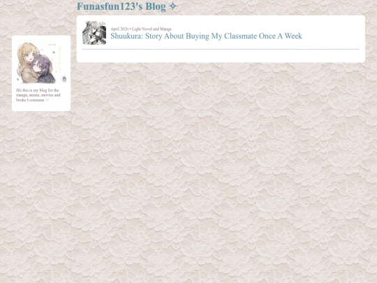 blog screenshot