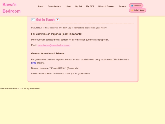 um/contact screenshot