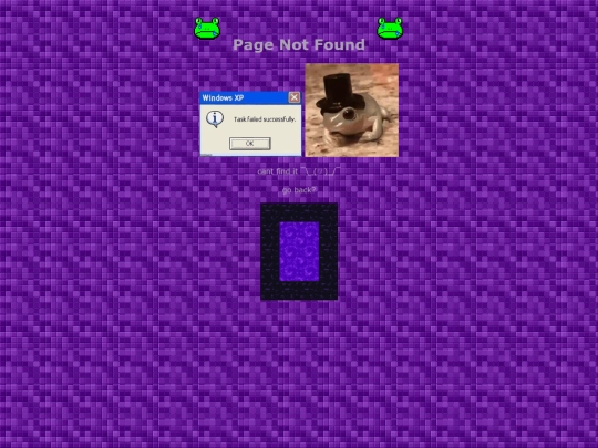 not_found screenshot