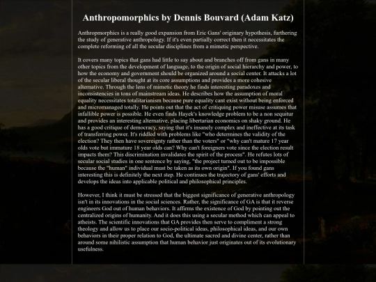 Anthropomorphics screenshot