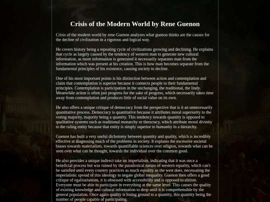 Crisis screenshot
