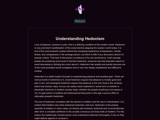 Hedonism screenshot