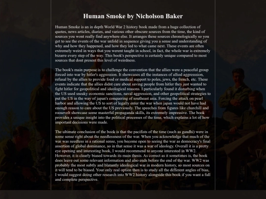 HumanSmoke screenshot