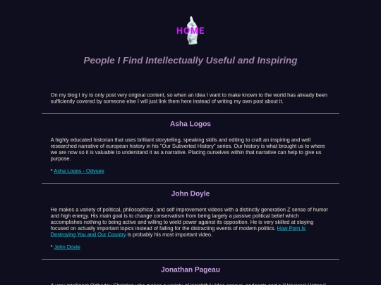 Inspirations screenshot