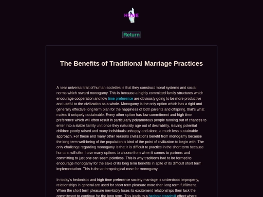 Marriage screenshot