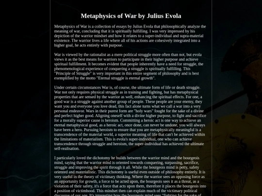 MetaphysicsOfWar screenshot