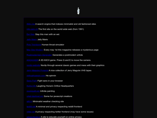 Sites screenshot
