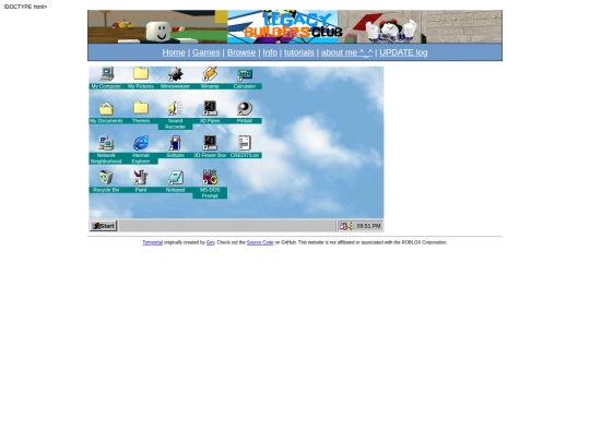 windows98 screenshot