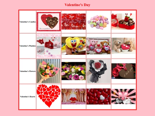 Valentine Project/valentine screenshot