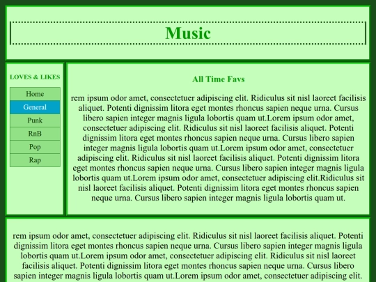 Music screenshot