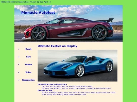 cars screenshot