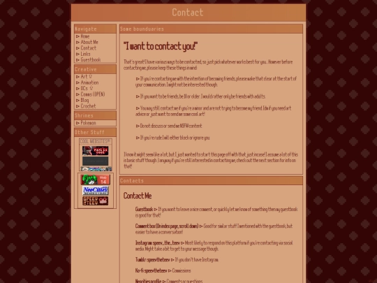 contact screenshot