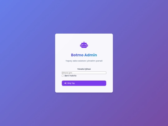 admin screenshot