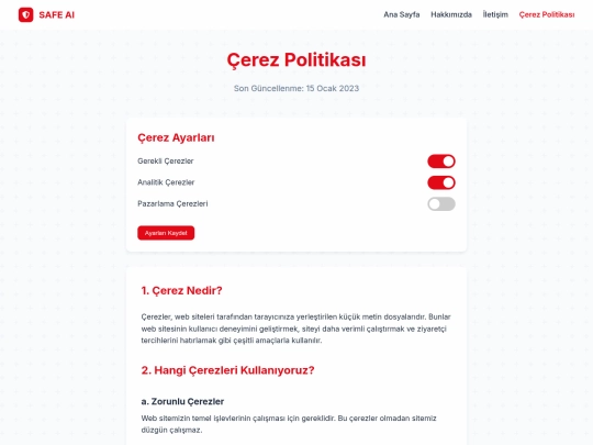 gizlilik screenshot