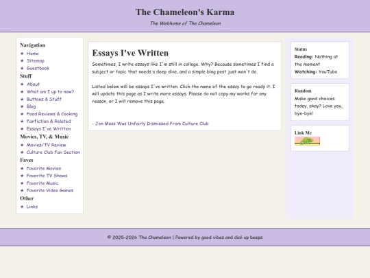 essays screenshot