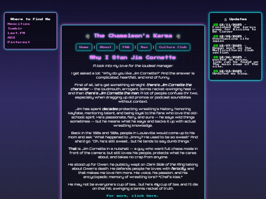 wrestlemaniac/cornette screenshot