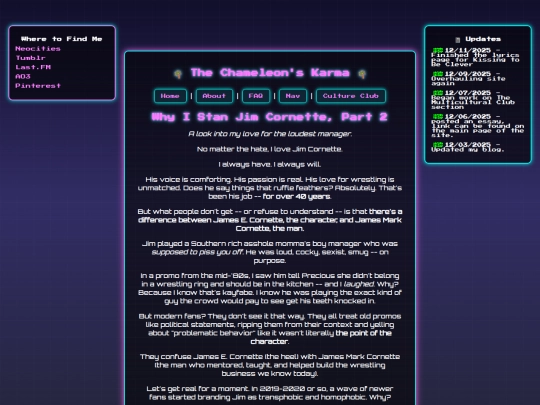 wrestlemaniac/cornette2 screenshot