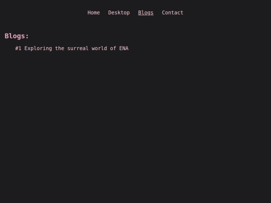 blogs screenshot