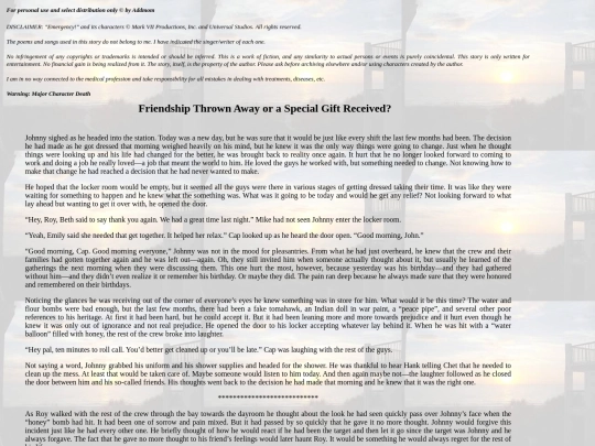friendshipthrownaway screenshot