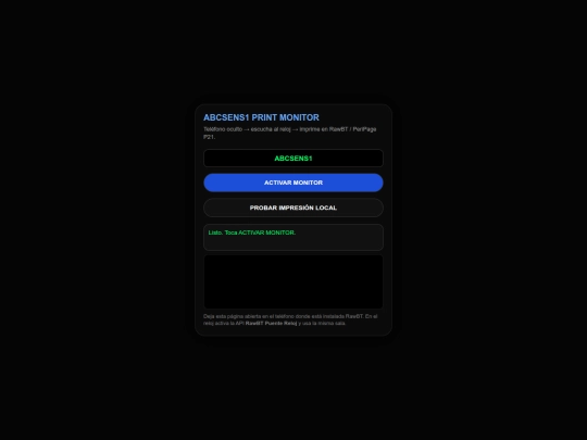 ABCSENS1/ABCSENS1_MONITOR screenshot