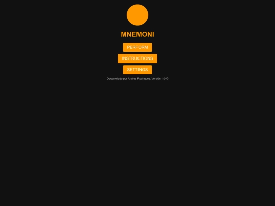 MNEMONI APP screenshot