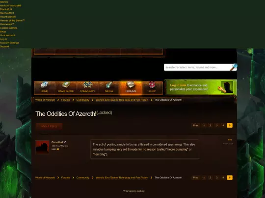 RPArchives/CCForums/Cenarion/wow/en/topic/10014141483/index-page=5 screenshot