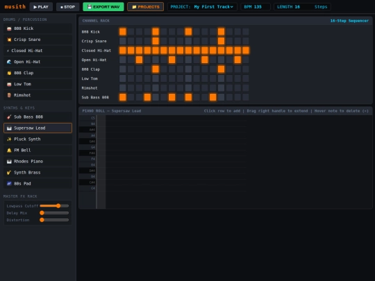 music screenshot