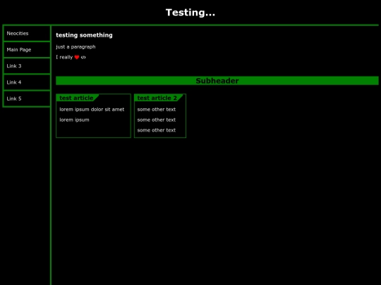 layout-testing screenshot