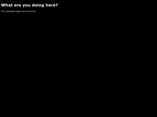 not_found screenshot