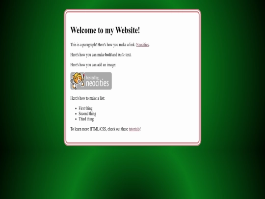 index screenshot