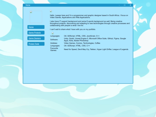 index screenshot