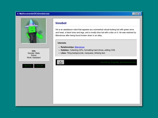 OC's/Innobot screenshot