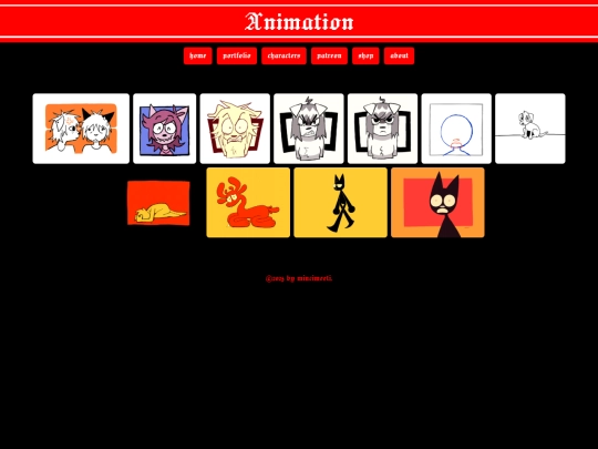 portfolio/animation screenshot