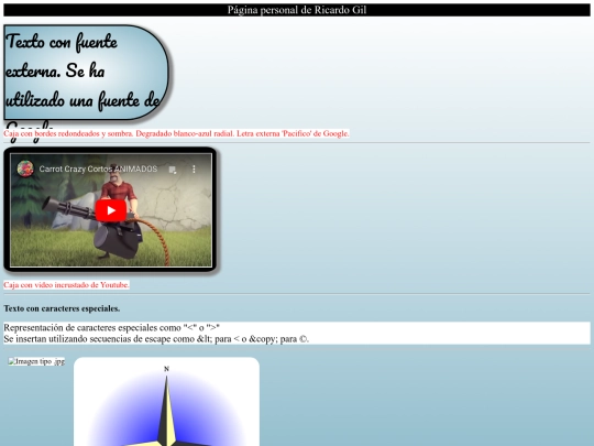 PaginaPersonal screenshot