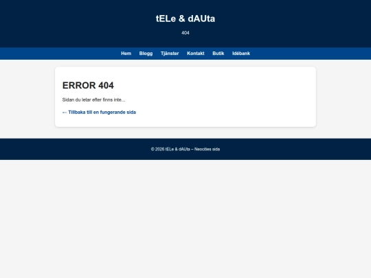not_found screenshot