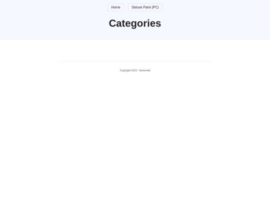categories screenshot