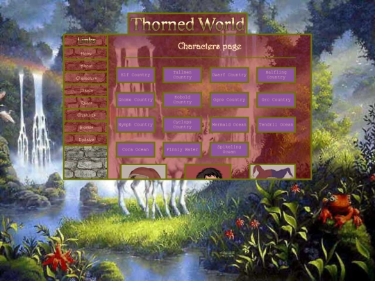 Characters screenshot