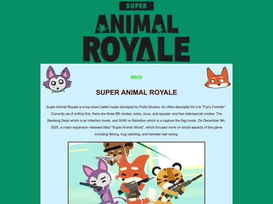 Shrines/superanimalroyale screenshot