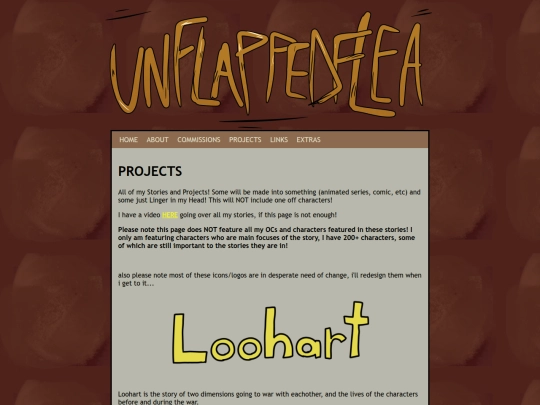 projects screenshot