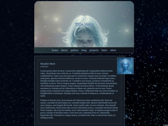 blog screenshot